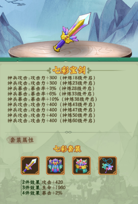 伙伴装备配图